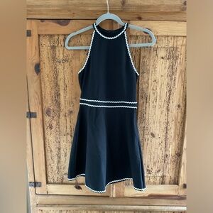 Hill House Black Knit Mini Dress